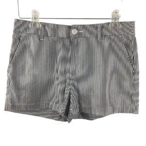 A New Day Chino Shorts Seersucker Striped Sz 6